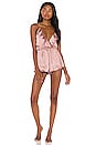 view 1 of 3 Tina Ruffle Teddy in Mauve