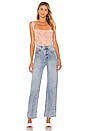 view 4 of 4 Sierra High Waisted Jean in Light Blue Wash