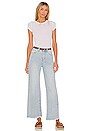 view 4 of 4 Lucy Crop Flare Jeans in Light Vintage Indigo