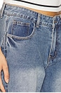 view 6 of 6 x Emma Rose Patsy Jeans in Mid Blue Wash