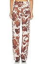 view 4 of 6 Lile Cow Print Jean in Cow Print