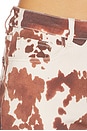 view 6 of 6 Lile Cow Print Jean in Cow Print