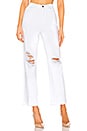 view 1 of 4 Angel Straight Leg Jeans in White