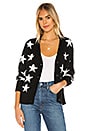 view 1 of 5 Karol Star Sweater in Black & White