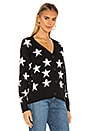 view 3 of 5 Karol Star Sweater in Black & White