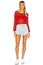 view 4 of 4 PULL FORME SWEAT EMILEE in Red