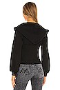 view 3 of 4 Martine Corset Hoodie in Black