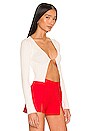 view 2 of 4 Solana Chain Strap Sweater in White