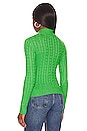 view 3 of 4 Tanya Cut Out Sweater in Green