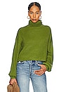 view 1 of 4 Madison Turtleneck Sweater in Green