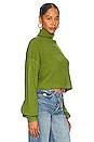 view 2 of 4 Madison Turtleneck Sweater in Green