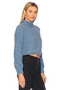 view 2 of 4 Gia Long Sleeve Sweater in Blue