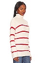 view 2 of 4 Robyn Stripe Sweater in Red Stripe