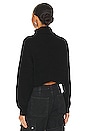 view 3 of 4 Madison Turtleneck Sweater in Black