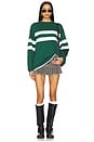 view 4 of 4 Jordy Oversized Crewneck in Green