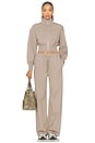 view 5 of 5 Branka Zip Up Jacket in Taupe
