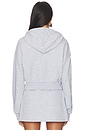 view 4 of 5 Kasia Zip Up Hoodie in Heather Grey