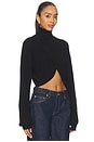 view 2 of 4 Zinnia Sweater Top in Black