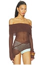 view 2 of 5 Tawny Sweater in Brown
