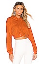 view 1 of 4 Candice Cropped Hoodie in Orange