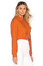 view 2 of 4 Candice Cropped Hoodie in Orange