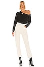 view 4 of 4 Ravie One Shoulder Sweater in Black