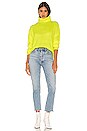 view 4 of 4 Lira Turtleneck Sweater in Neon Yellow