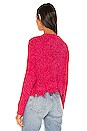 view 3 of 4 PULL DISTRESSED TORIE in Hot Pink