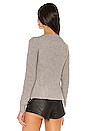 view 3 of 4 Josie Cropped Sweater in Light Heather Grey
