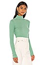 view 2 of 4 Deonna Mock Neck Sweater in Sage