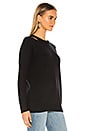 view 2 of 4 Samantha Oversized Knit Sweater in Black