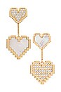 view 1 of 2 Jennifer Earring in Gold