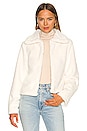 view 1 of 4 Tianna Faux Fur Jacket in White