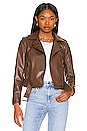 view 1 of 5 Kailey Moto Jacket in Brown