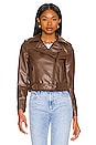 view 2 of 5 Kailey Moto Jacket in Brown