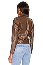 view 4 of 5 Kailey Moto Jacket in Brown