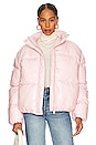 view 1 of 5 Cierra Oversized Puffer in Light Pink