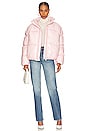 view 5 of 5 Cierra Oversized Puffer in Light Pink