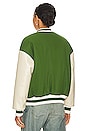 view 4 of 5 Kai Varsity Jacket in Green