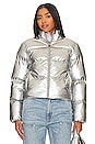 view 2 of 5 Missy Puffer Jacket in Silver