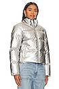 view 3 of 5 Missy Puffer Jacket in Silver
