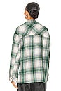 view 4 of 5 Jordayn Oversized Shacket in Green Plaid