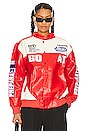 view 2 of 6 Whitney Racer Jacket in Red