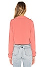 view 4 of 5 Ariel Crop Trench Coat in Dusty Rose
