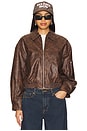 view 1 of 4 Janeka Jacket in Brown