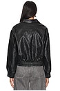 view 4 of 5 Alia Faux Leather Jacket in Black