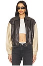 view 1 of 5 Zarela Jacket in brown