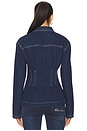 view 3 of 4 Marina Denim Jacket in Dark Blue