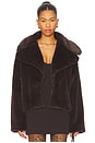view 1 of 4 Willow Faux Fur Coat in Brown