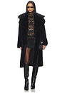 view 1 of 4 MANTEAU WILLOW in Black
